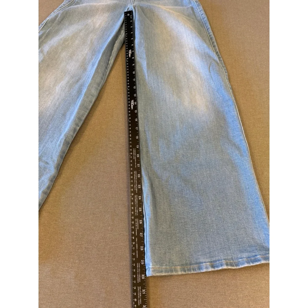 Fitjeans Robinson Wide Denim Pants light wash size small - Picture 6 of 10